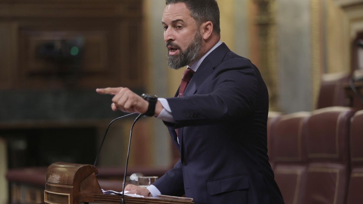Archivo - El líder de Vox, Santiago Abascal