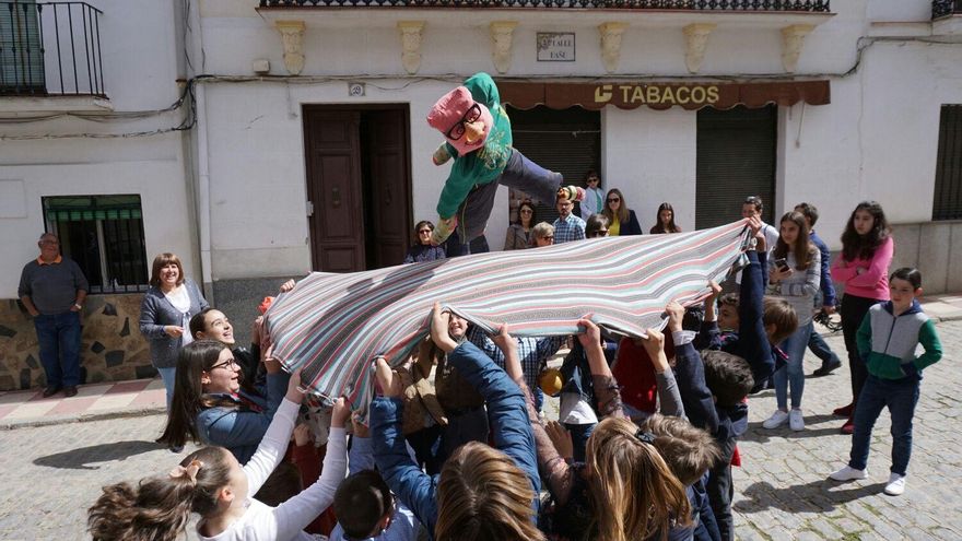 Manteo del Judas. Fuencaliente (Ciudad Real)