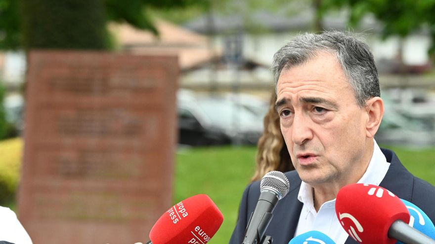 El presidente del PNV, Aitor Esteban