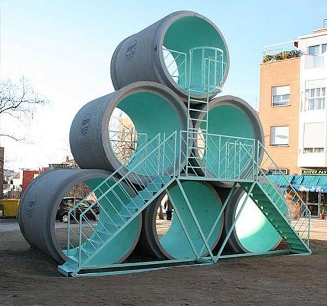 El polémico Hypertube, que hubo de ser retirado por las protestas de los vecinos