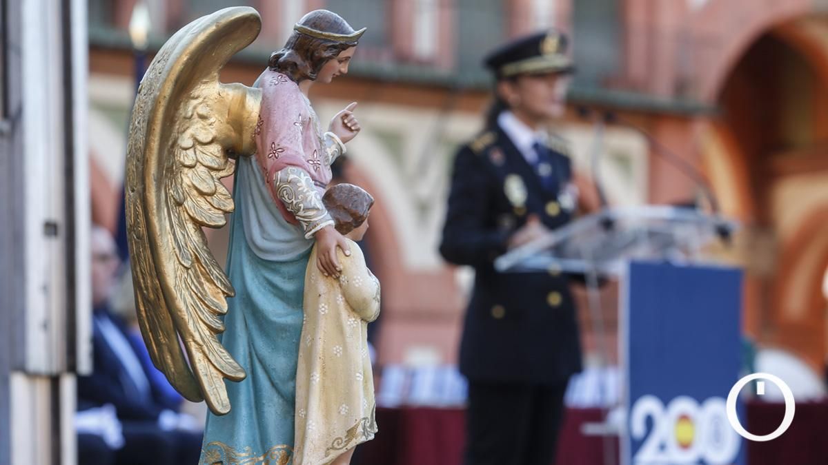 Acto de la Policía Nacional para celebrar su patrón, los Santos Ángeles Custodios