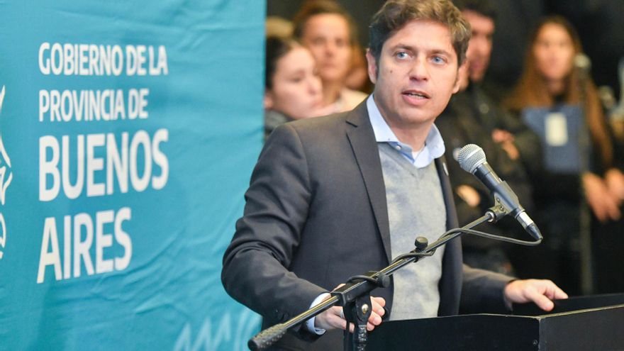 Axel Kicillof a la carga contra Javier Milei: "Anda de gira por el mundo y no se hace responsable de nada"