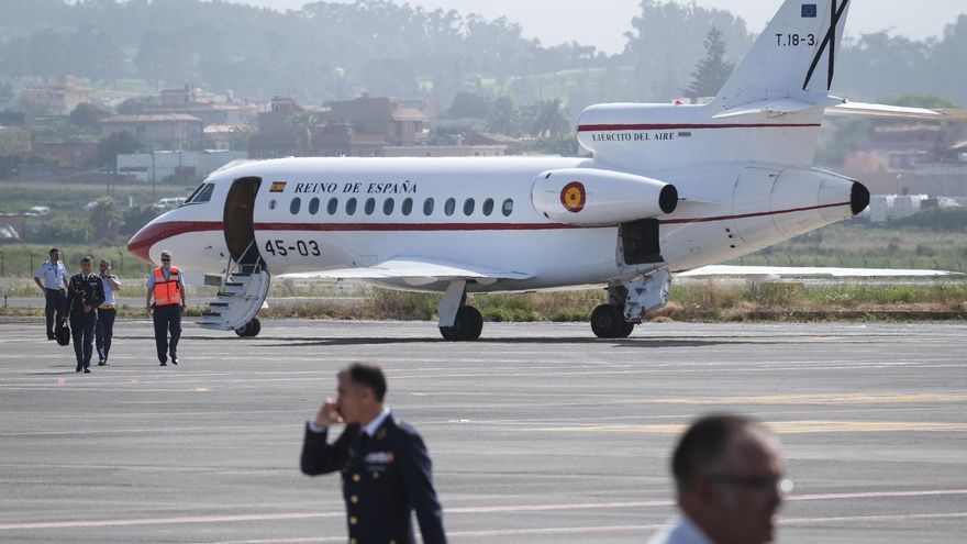 El papa León XIV regresará a Roma desde Tenerife junto a sus colaboradores más cercanos en el Falcon que le ha ofrecido el rey de España.