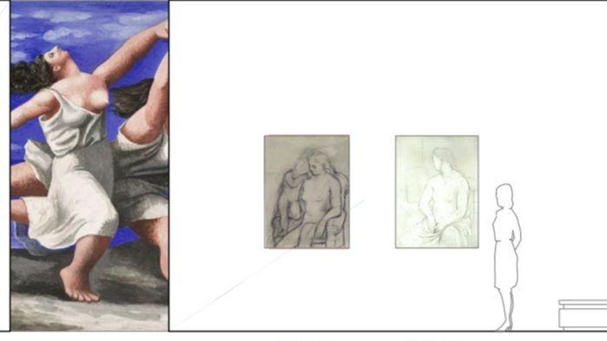 Proyecto para la exposición de Picasso y Chanel, en el Museo Nacional Thyssen-Bornemisza