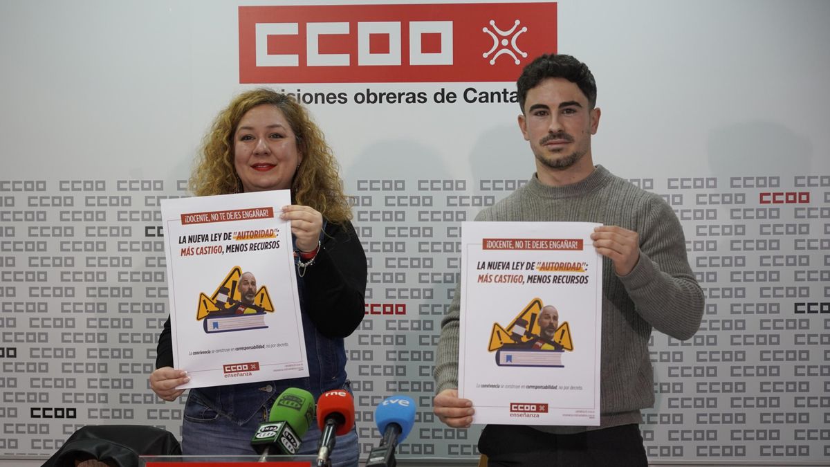 CCOO presenta alegaciones al anteproyecto de ley de autoridad del profesorado