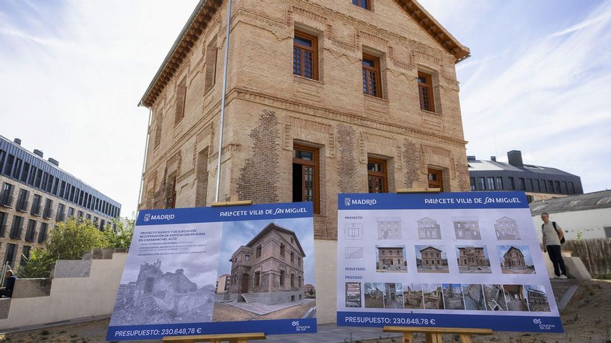 El delegado de Urbanismo y el concejal de Carabanchel visitan el edificio
