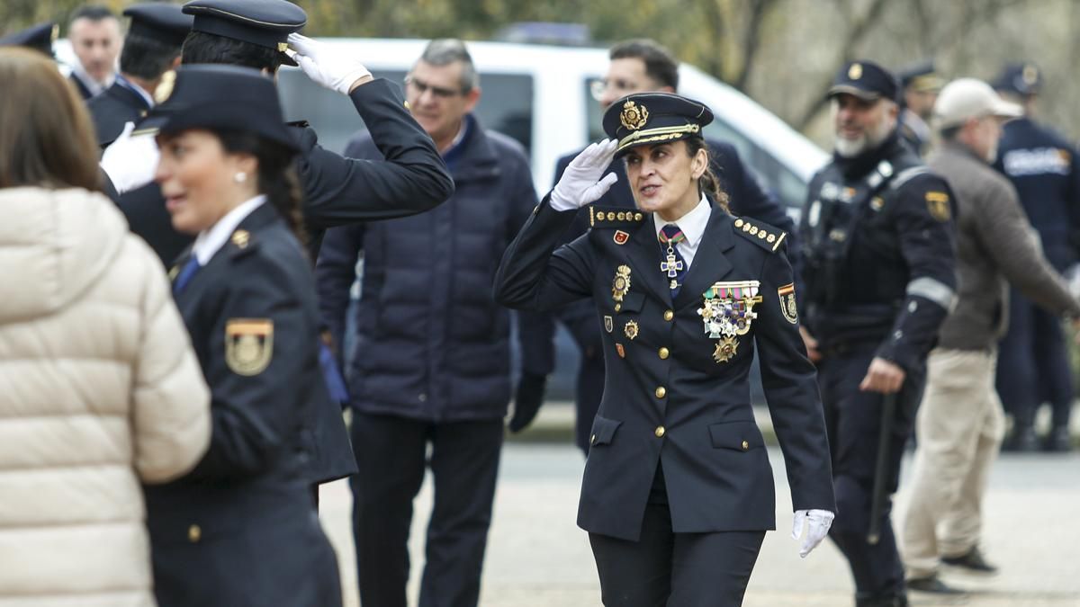 Celebración del acto de Policía Nacional con motivo del 202º aniversario de su fundación