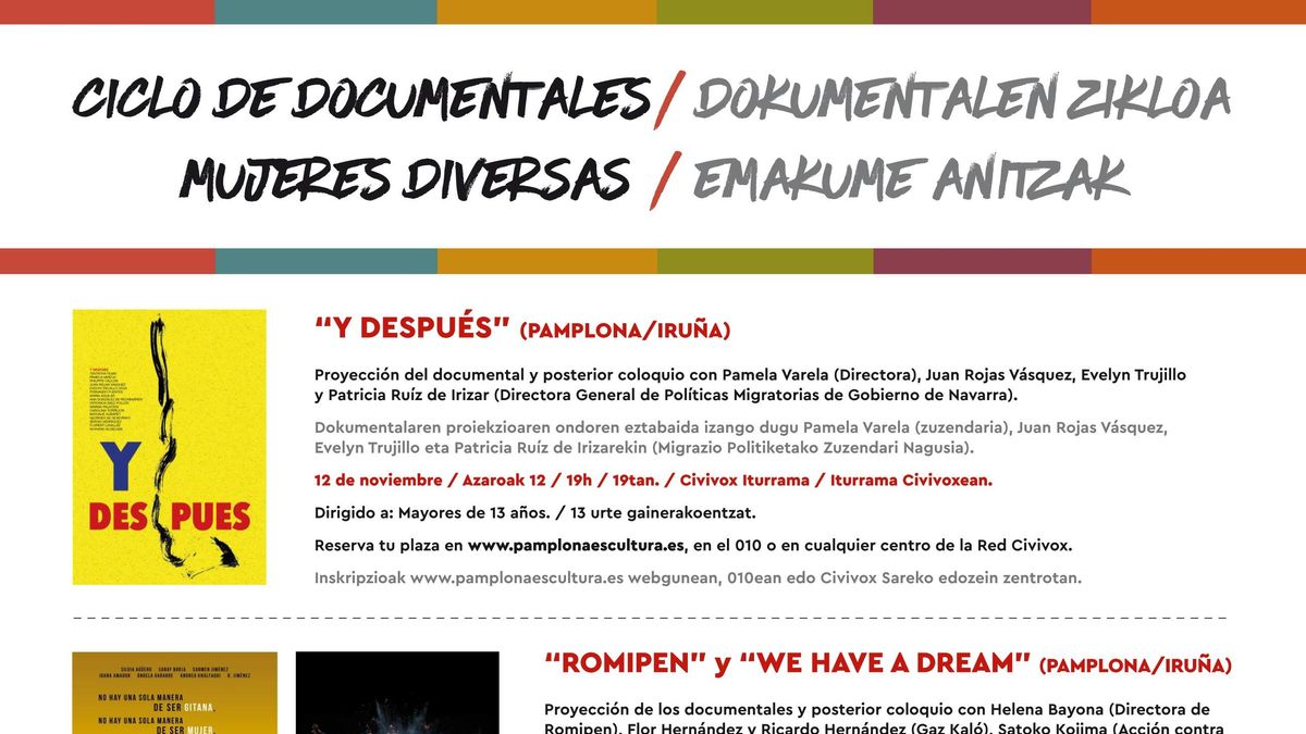 Cartel del ciclo.