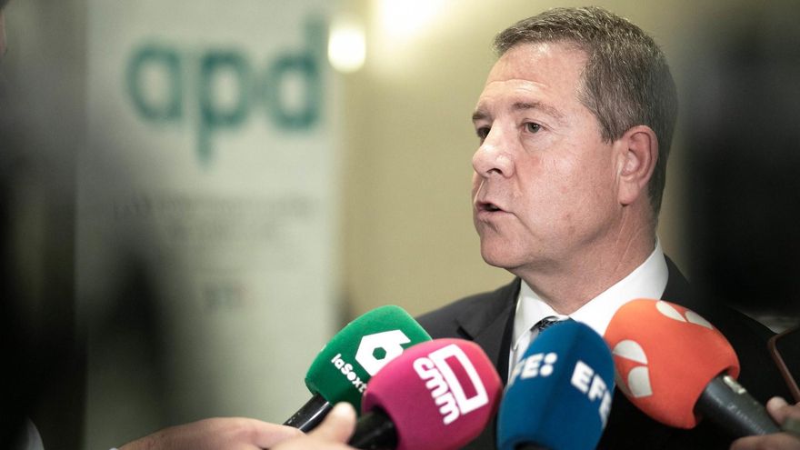 El presidente de Castilla-La Mancha, Emiliano García-Page