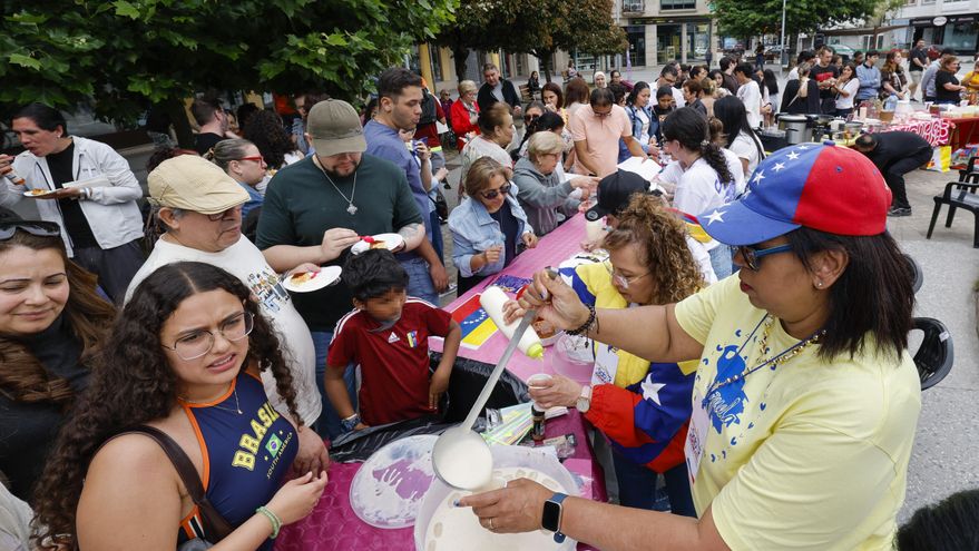 Picoteos internacionales en un municipio gallego donde conviven más de 70 nacionalidades