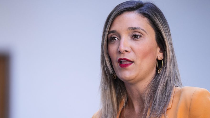 Archivo - La portavoz del PSOE-A, María Márquez, en una foto de archivo.