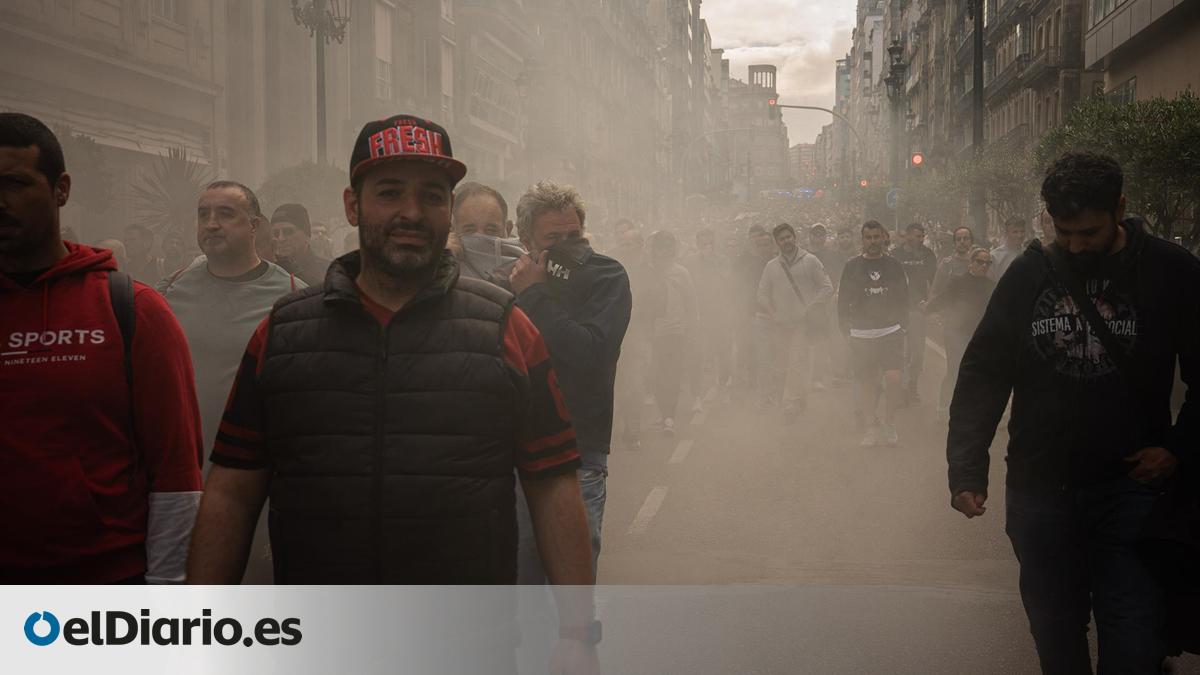 El sector del metal de Pontevedra vuelve a la calle en su tercera ...