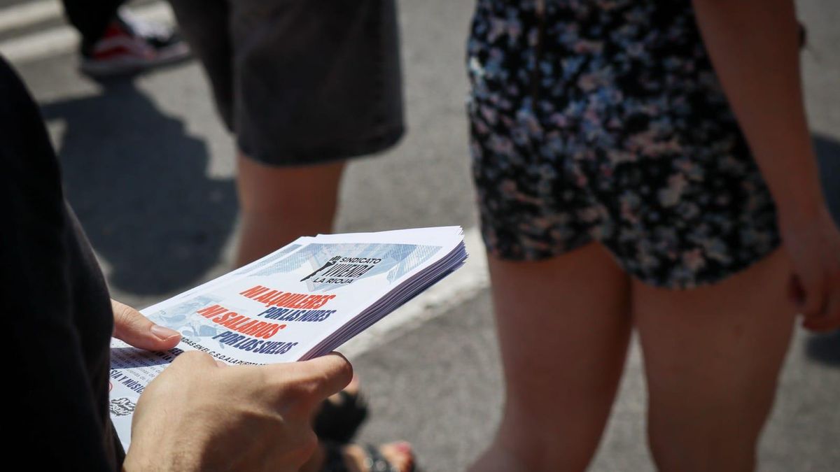 Manifestación por la vivienda digna en Logroño
