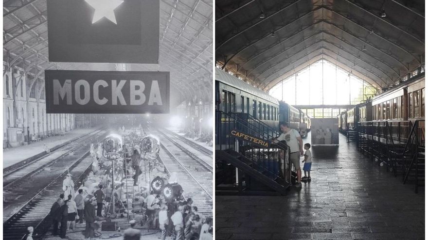 Cuando Delicias fue Moscú: la estación de Madrid convertida en gran museo del tren donde se rodó 'Doctor Zhivago'
