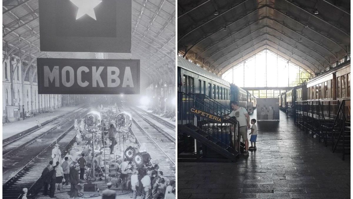 Cuando Delicias fue Moscú: la estación de Madrid convertida en gran museo del tren donde se rodó 'Doctor Zhivago'