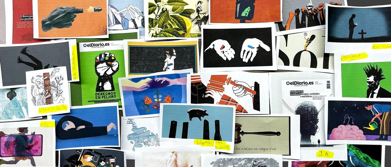 Imágenes para informar, sorprender e invitar a pensar: las ilustraciones de 2023