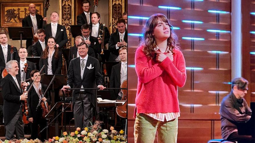 La 1 lidera el primer día del 2024 con el Concierto de año nuevo (28%) y la noche de 'CODA' (13.4%)