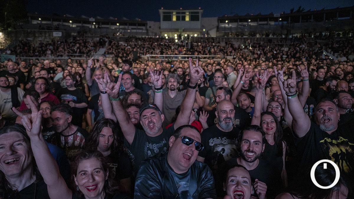 El concierto de Blind Guardian en el Festival de la Guitarra, en imágenes