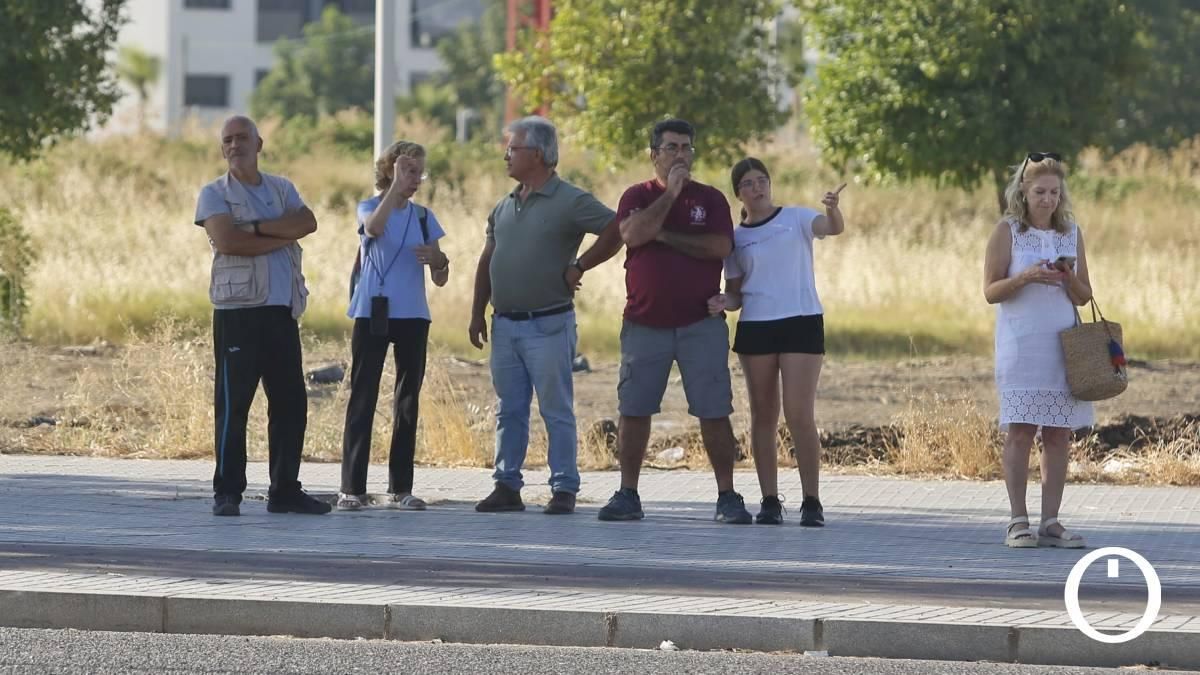 El Puesto de Mando Avanzado contra el incendio de Córdoba, en imágenes