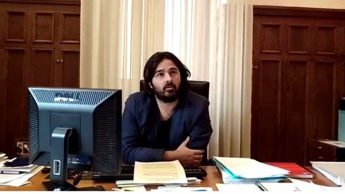 El alcalde de Llanes, Enrique Riestra.