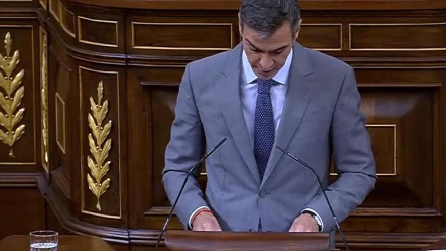 Pedro Sánchez en el Congreso de los Diputados