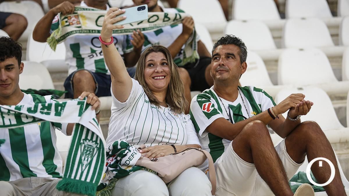 Grada Blanquiverde del Córdoba CF - Málaga CF