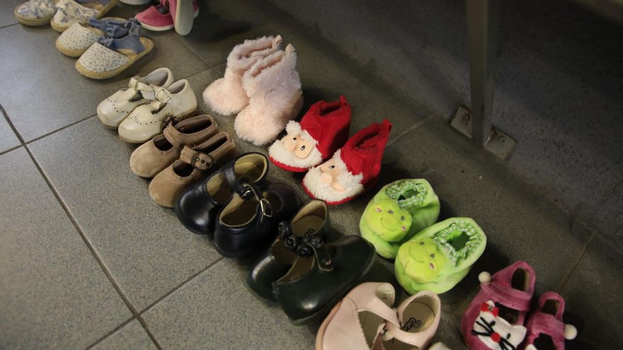 Centro de donaciones en La Palma / FOTO: JOSÉ BRINGAS