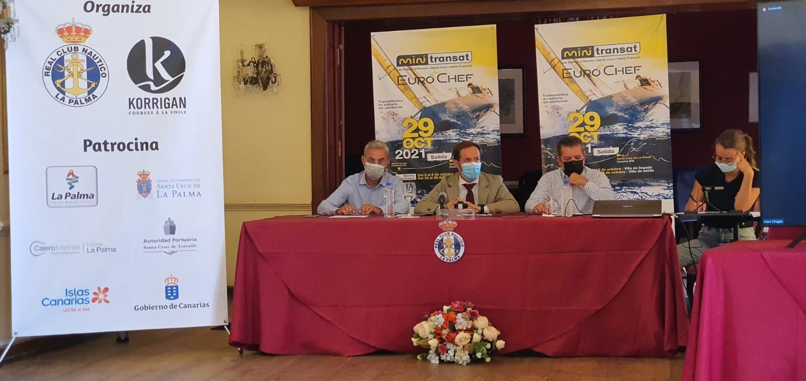 Presentación de la Mini Transat 2021.