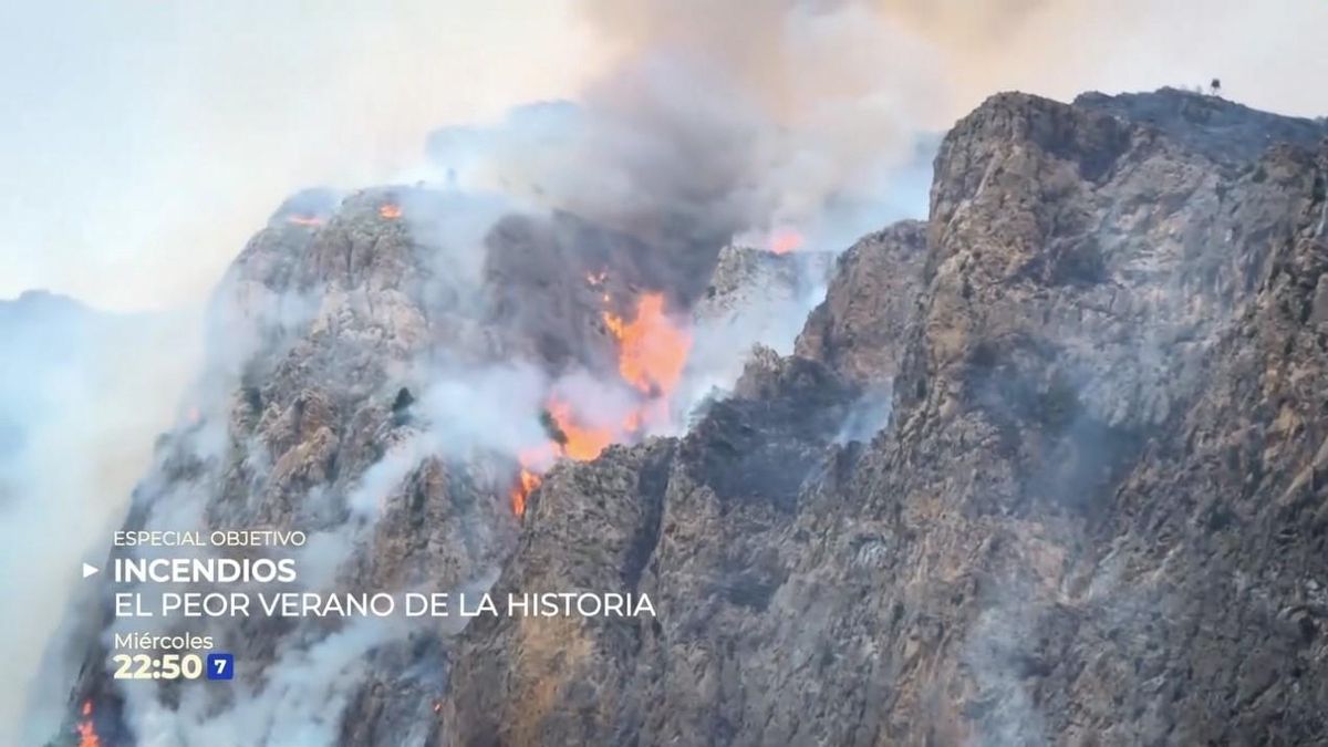Aragón TV retira por sorpresa un programa especial sobre los incendios de este verano