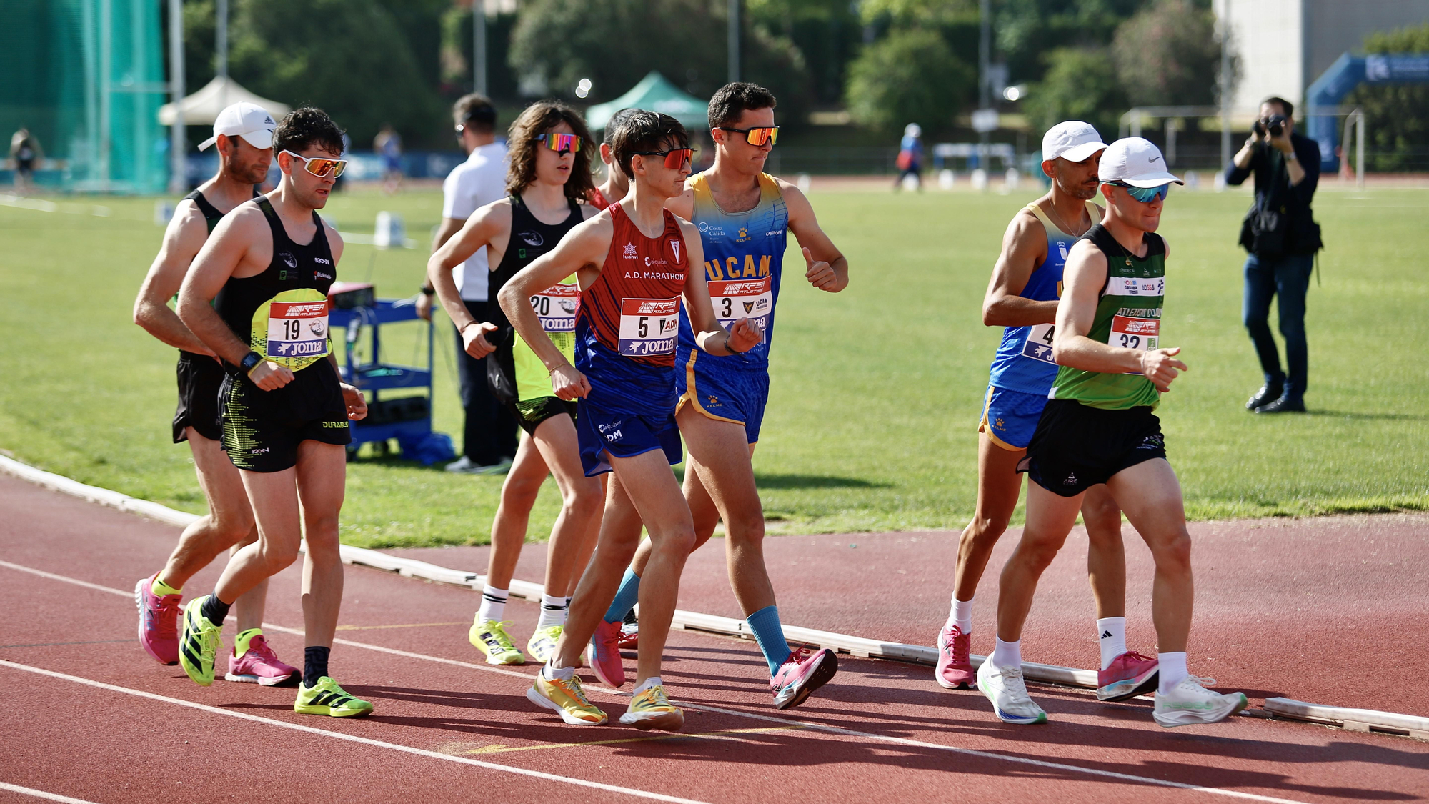 Primera jornada de liga de primera división de atletismo