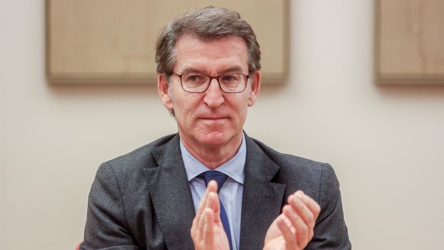 Feijóo dice que Sánchez "no tiene límites" en su "asalto" a las instituciones y le pide que convoque elecciones anticipadas