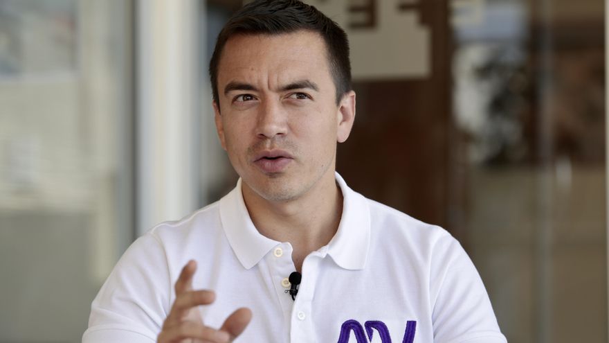 El candidato a la Presidencia de Ecuador, Daniel Noboa. EFE/Santiago Fernández