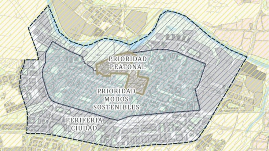 La estrategia de movilidad divide Logroño en tres zonas: propone sumar 56 kilómetros a la red ciclista
