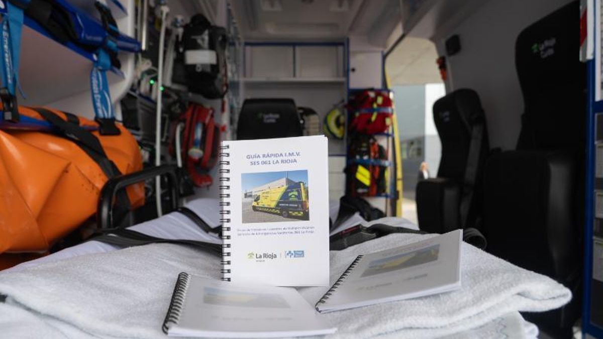 La guía es fruto del trabajo desinteresado de varios profesionales del Servicio 061 de La Rioja