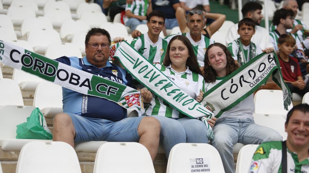Grada Blanquiverde del Córdoba CF - UD Almería