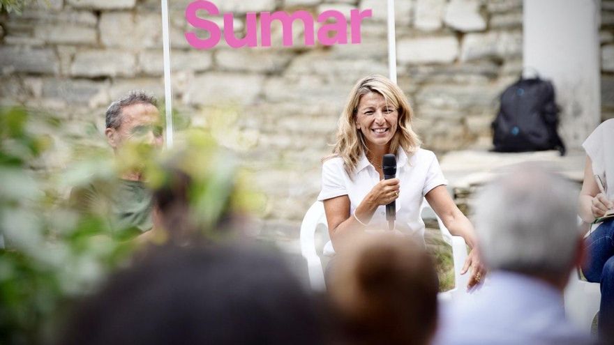 Yolanda Díaz celebra la bajada del IVA al gas y pide a la patronal "que vuelva a estar a la altura"