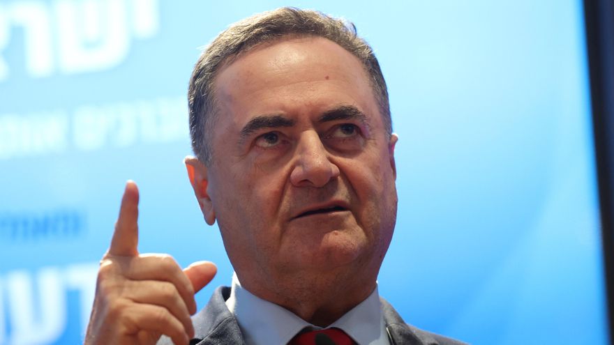 Imagen de Archivo del ministro de Defensa israelí, Israel Katz.