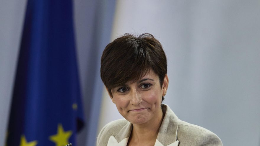 La ministra Portavoz, Isabel Rodríguez