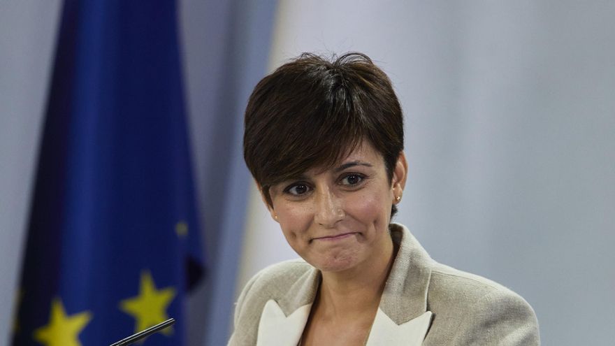 La ministra Portavoz, Isabel Rodríguez