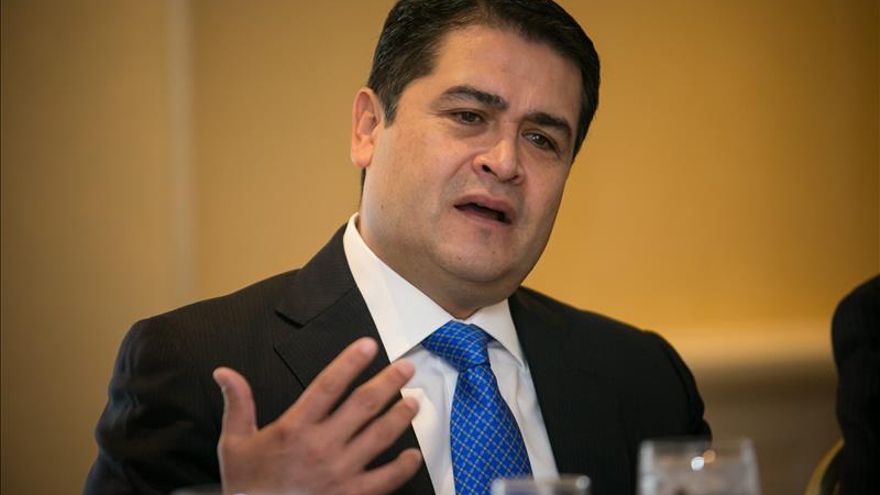 Honduras pide a EE.UU. trabajar para que no haya niños "desplazados de guerra"