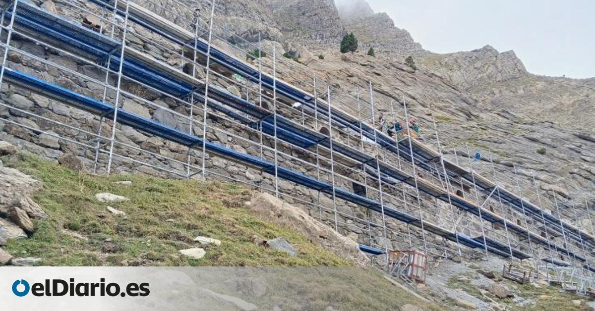 Un siglo de defensa en la montaña: Canfranc recupera las obras que domesticaron los aludes