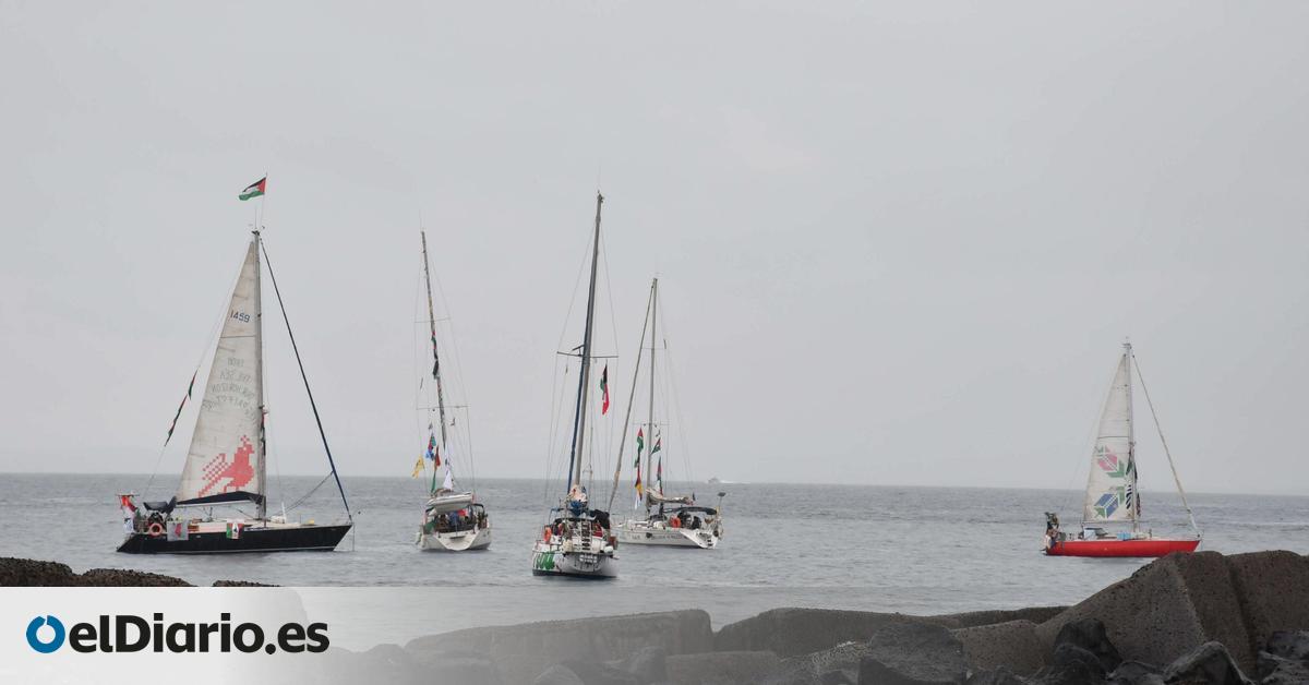 La Flotilla a Gaza denuncia una “operación intimidatoria” de un buque de guerra de Israel contra dos de sus barcos