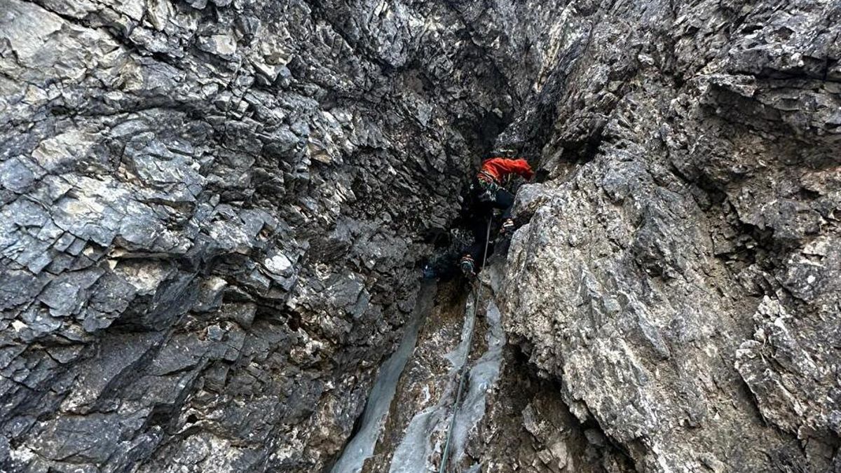 Simon Gietl y Vittorio Messini abren 'Out of the Dark' en Los Dolomitas