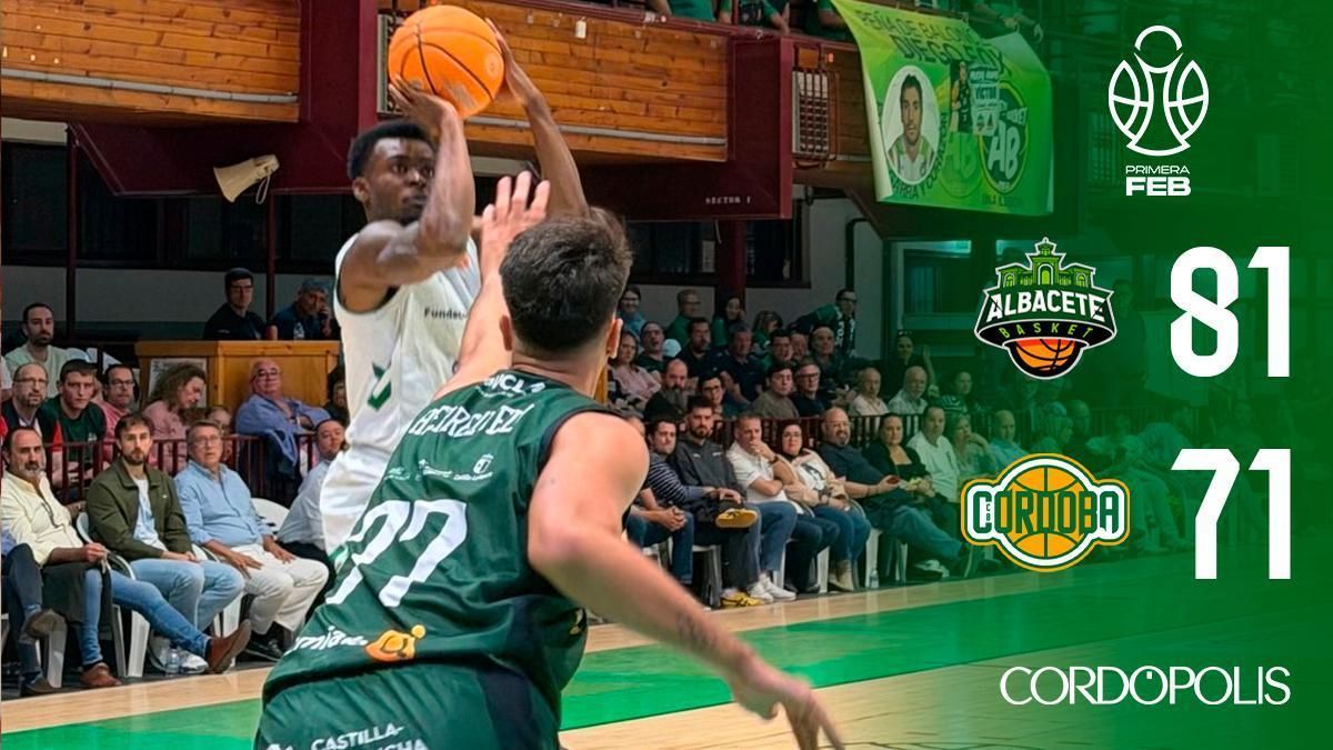 El Cajasol Coto Córdoba persigue sin premio al Bueno Arenas Albacete (81-71)