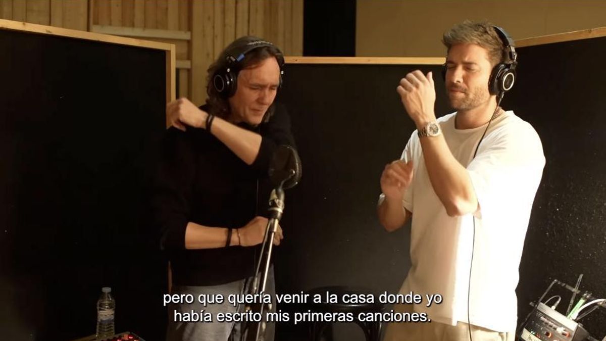 Pablo Alborán y Vicente Amigo