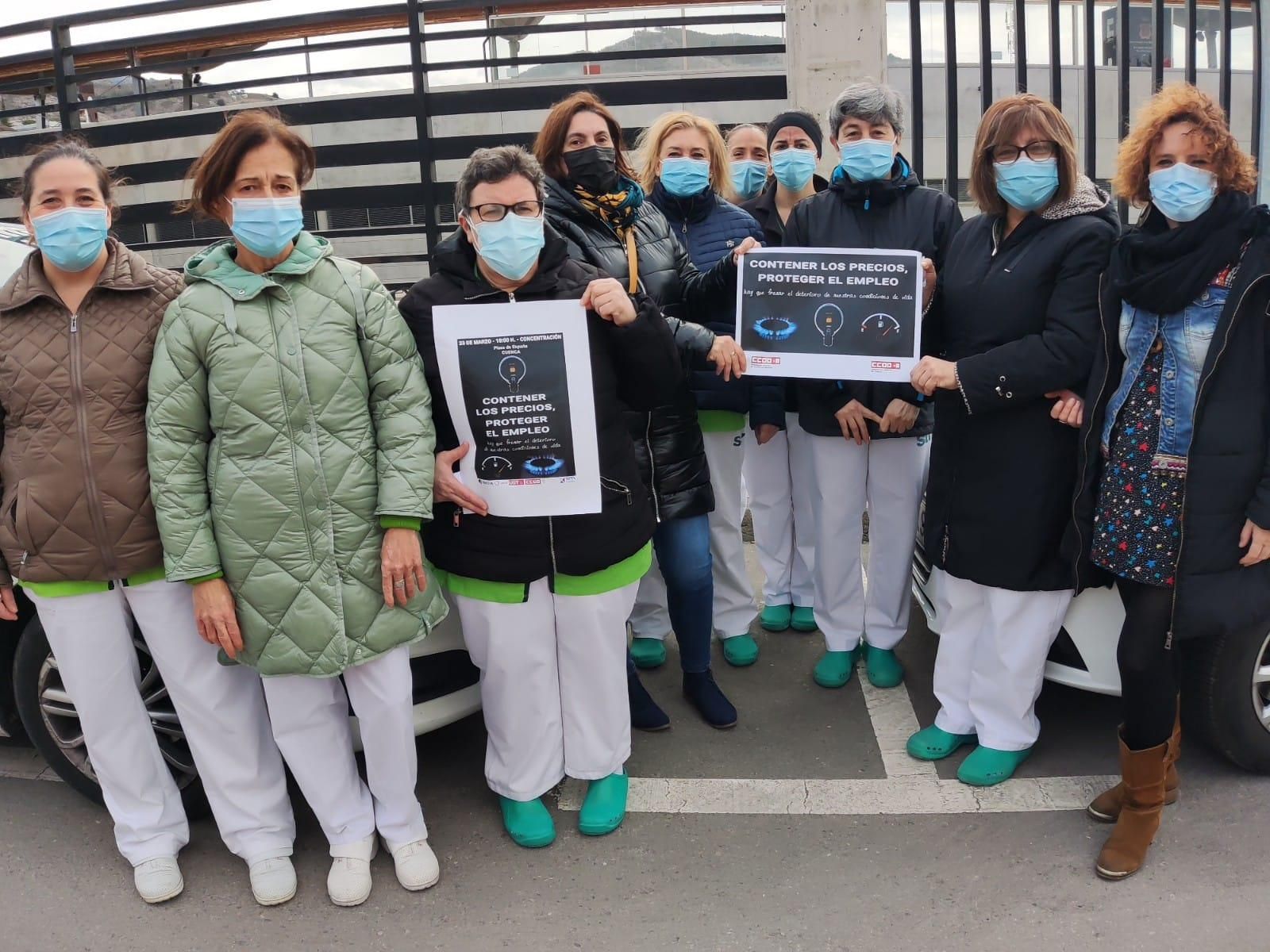 Concentración Hospital de Cuenca