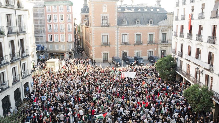 Clamor en toda España contra el genocidio y las detenciones de Israel: "Todos los ojos del mundo van en la flotilla"