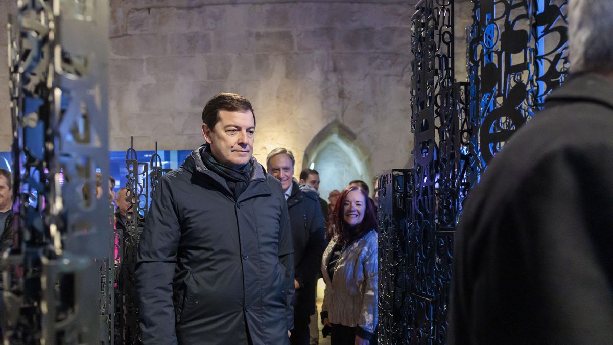 El presidente de la Junta de Castilla y León, Alfonso Fernández Mañueco