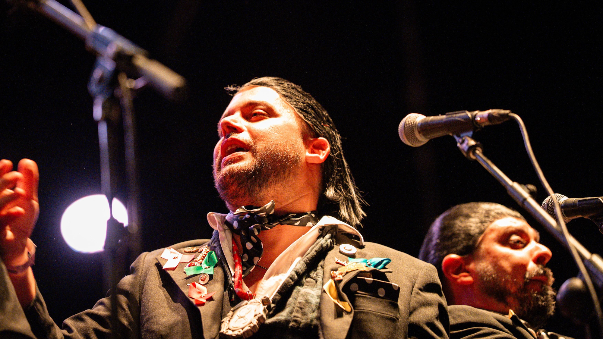 El concierto de la chirigota del Bizcocho en la plaza de toros