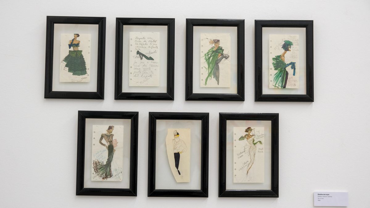 El legado del diseñador canario que trabajó para Valentino ve la luz en una exposición en Gran Canaria